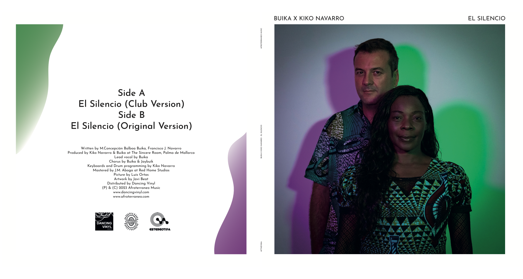 Buika x Kiko Navarro - El Silencio Vinyl Cover