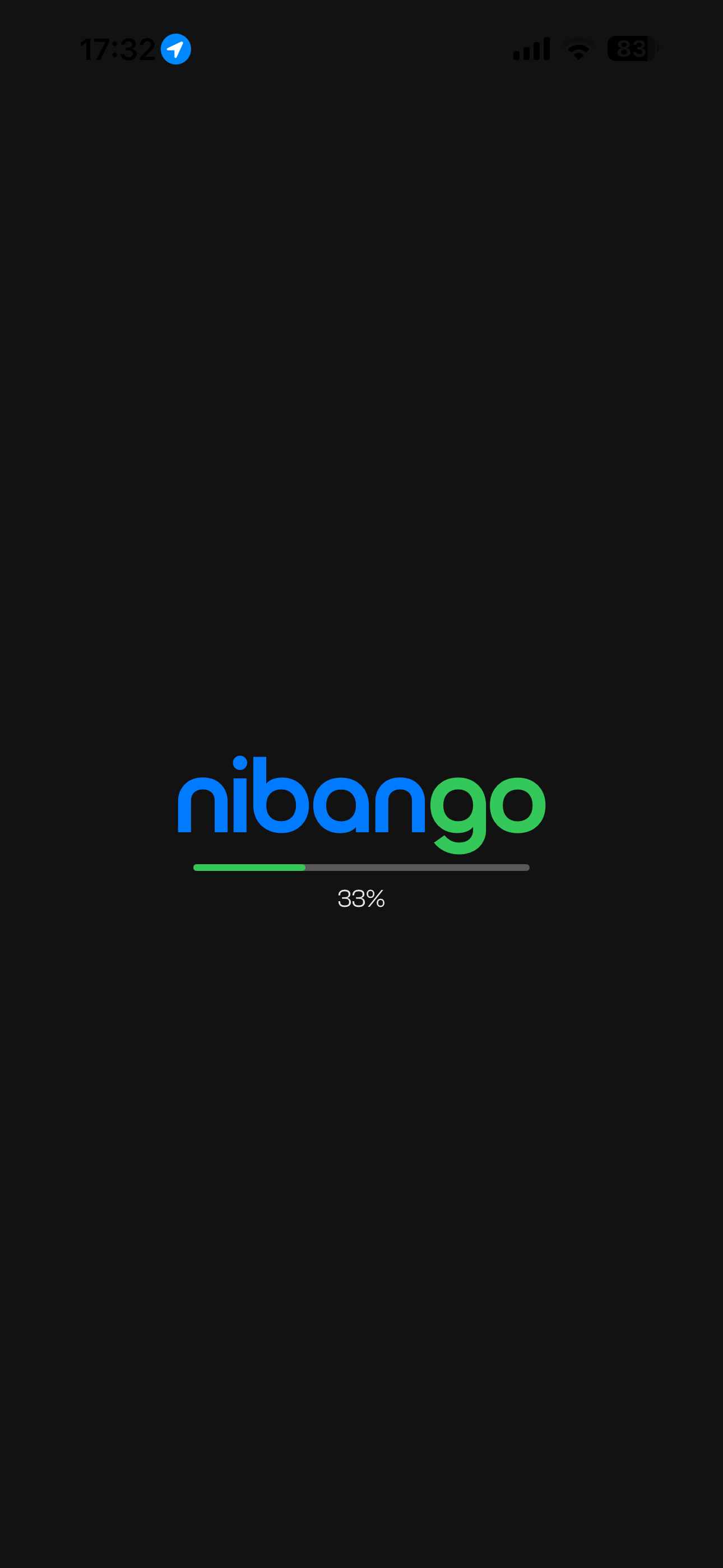 nibango app splash screen